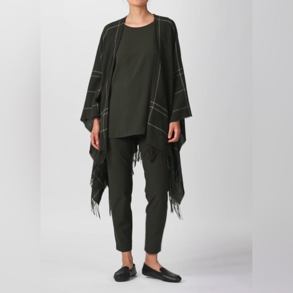 Eileen Fisher‎ Womens Black Pants Size PM